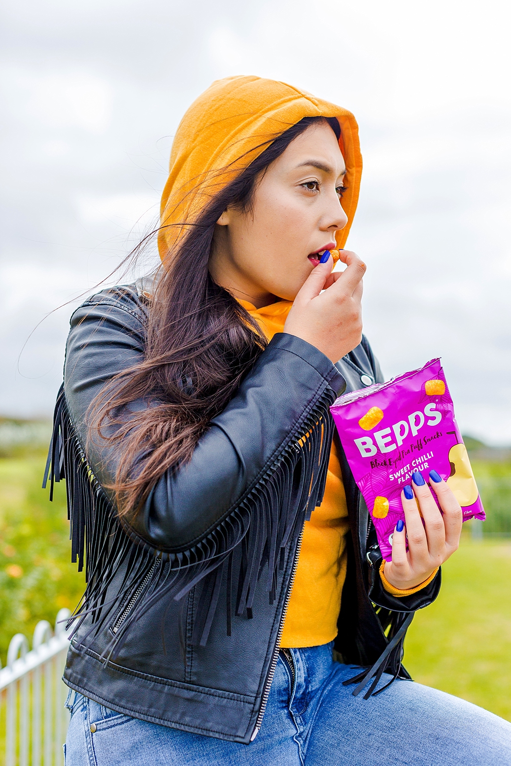 Colourful content creation for Bepps Snacks. Product photography & styling by Marianne Taylor.