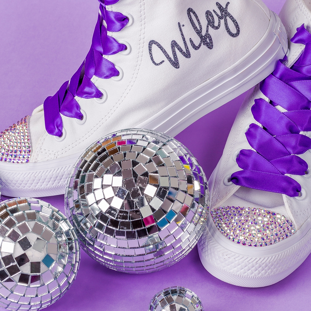 Colourful content creation for Wedding Converse. Product photography & styling by Marianne Taylor.