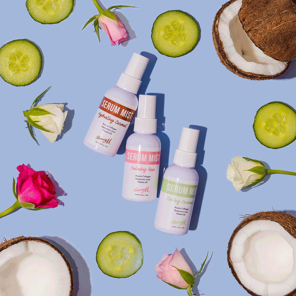 Colourful content creation for Barry M Cosmetics. Product photography & styling by Marianne Taylor.