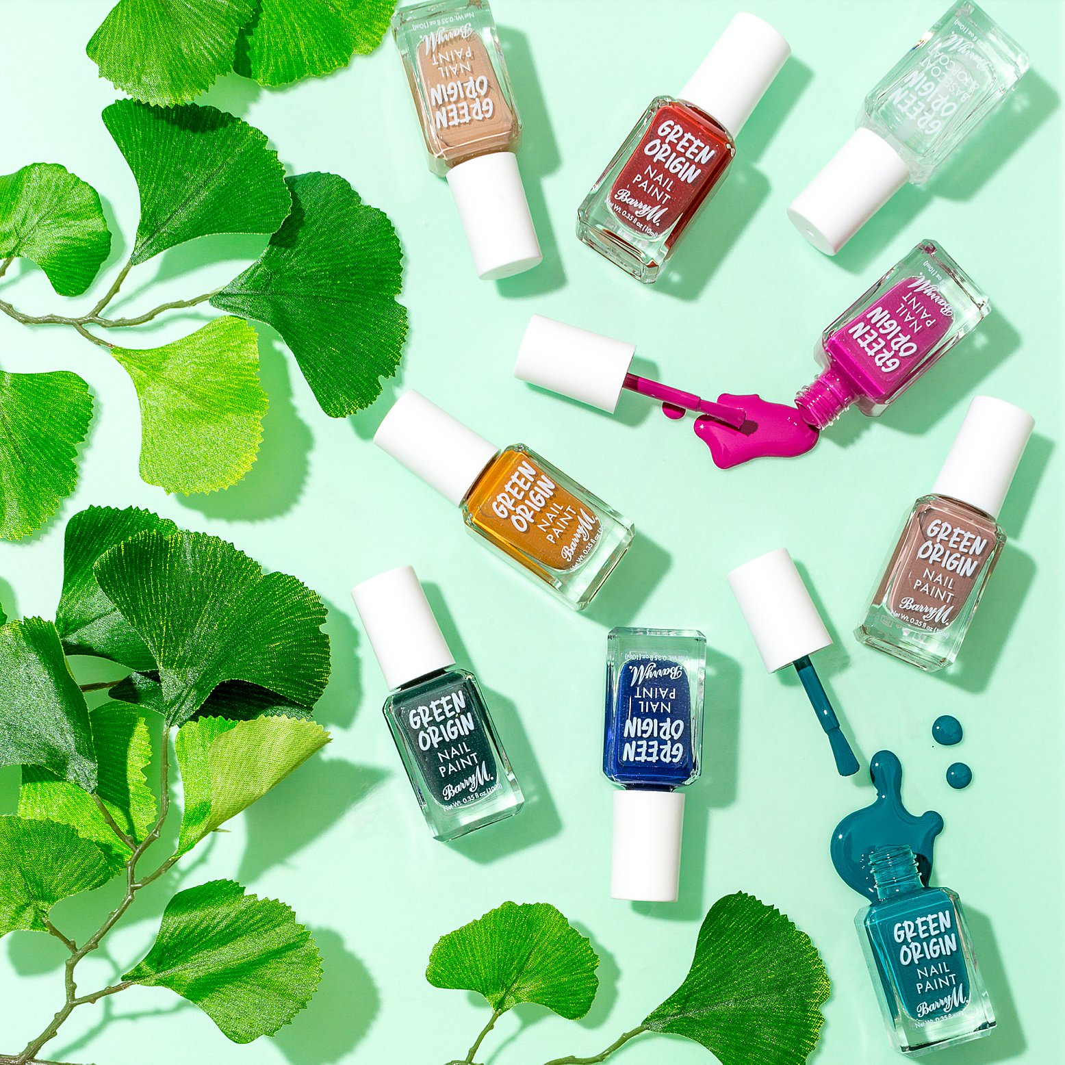 Colourful content creation for Barry M cosmetics. Product & lifestyle photography by Marianne Taylor.