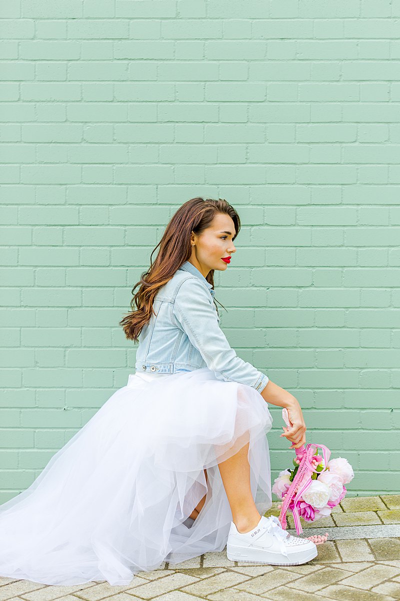 Product lifestyle photography & content creation for Wedding Converse. Product photography & styling by Marianne Taylor.