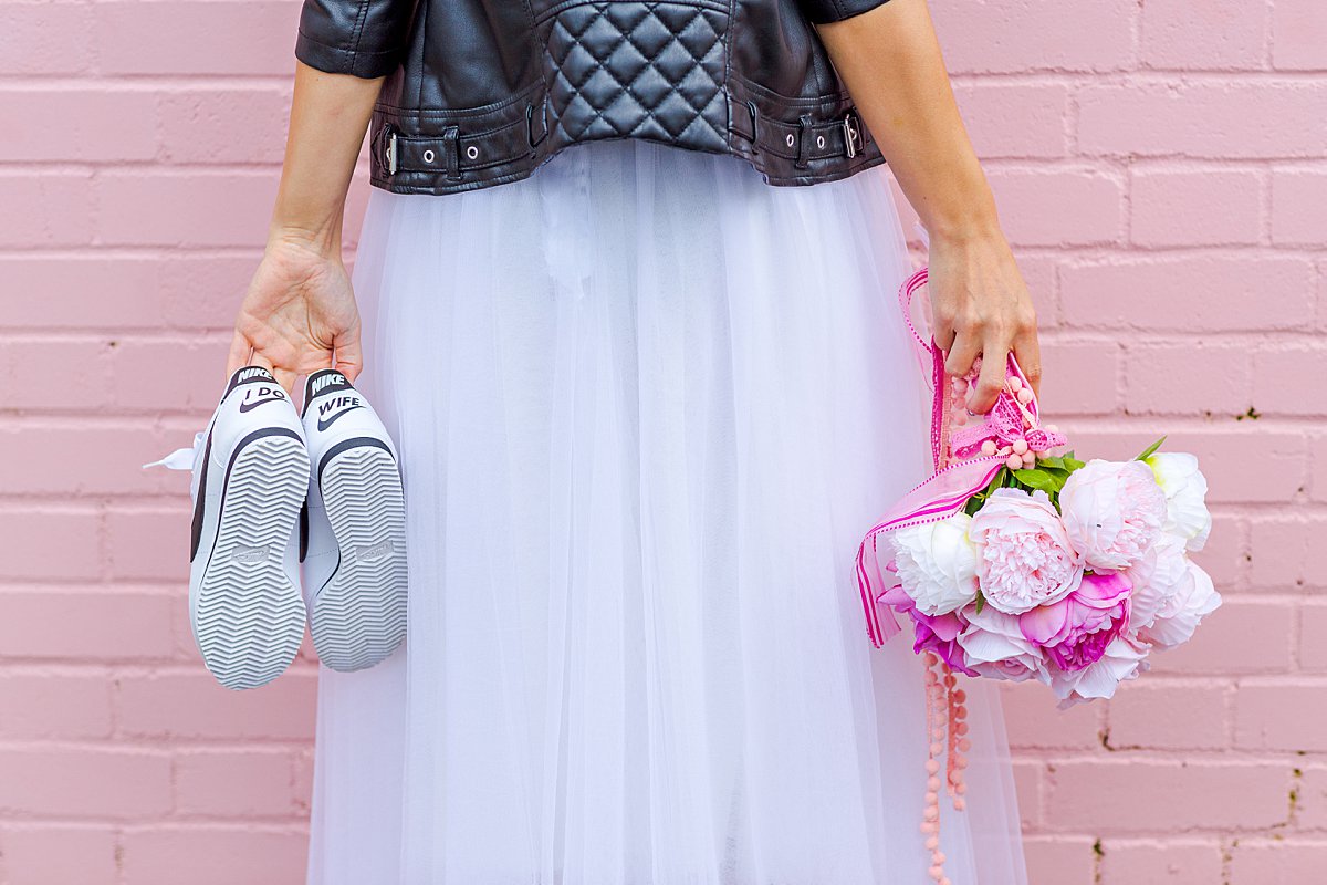 Product lifestyle photography & content creation for Wedding Converse. Product photography & styling by Marianne Taylor.