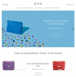 GVG accessories website still imagery by Marianne Taylor.