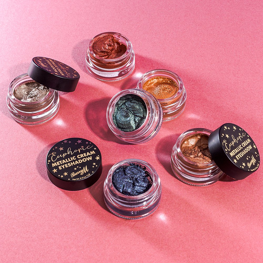Beauty product content creation for Barry M cosmetics bursting with colour. Styled makeup and cosmetics product stills photography by Marianne Taylor.