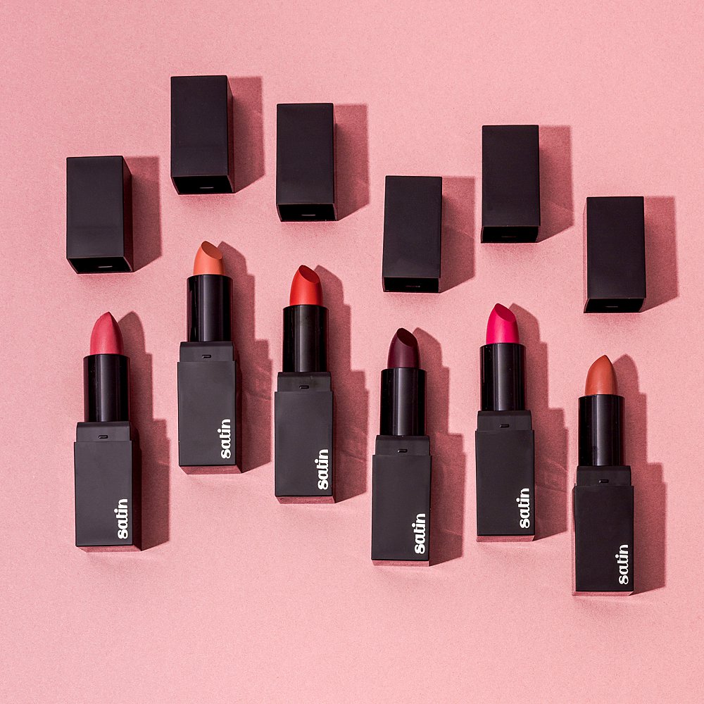 Beauty stills content creation for Barry M cosmetics bursting with colour. Styled makeup and cosmetics product stills photography by Marianne Taylor.