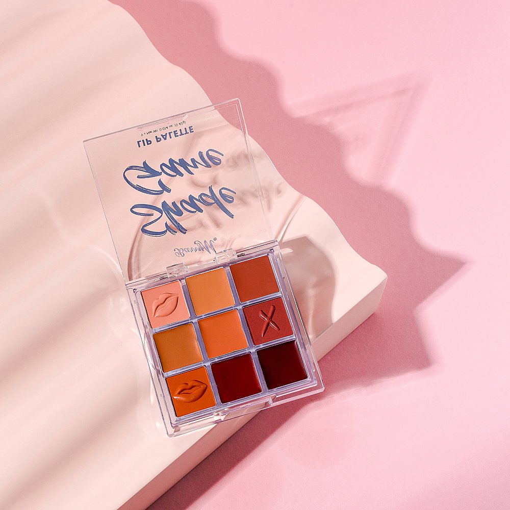 Colourful content creation for Barry M cosmetics. Styled beauty product stills photography by Marianne Taylor.