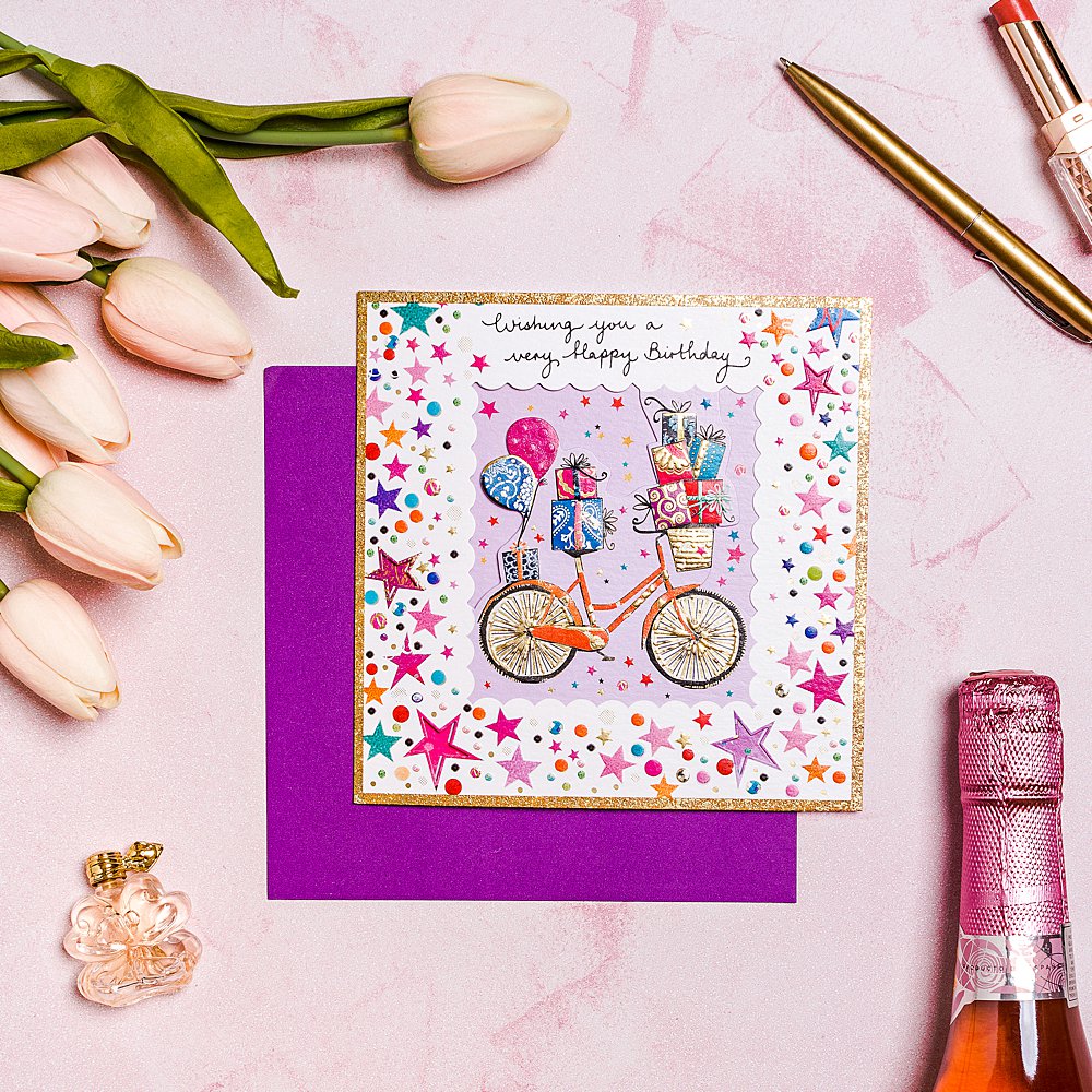 Colourful pretty content creation for Paper Rose cards. Styled product photography by Marianne Taylor.