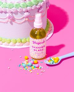 Brightly coloured beauty product content creation for Glaze-ish. Styled product stills photography by HIYA MARIANNE.