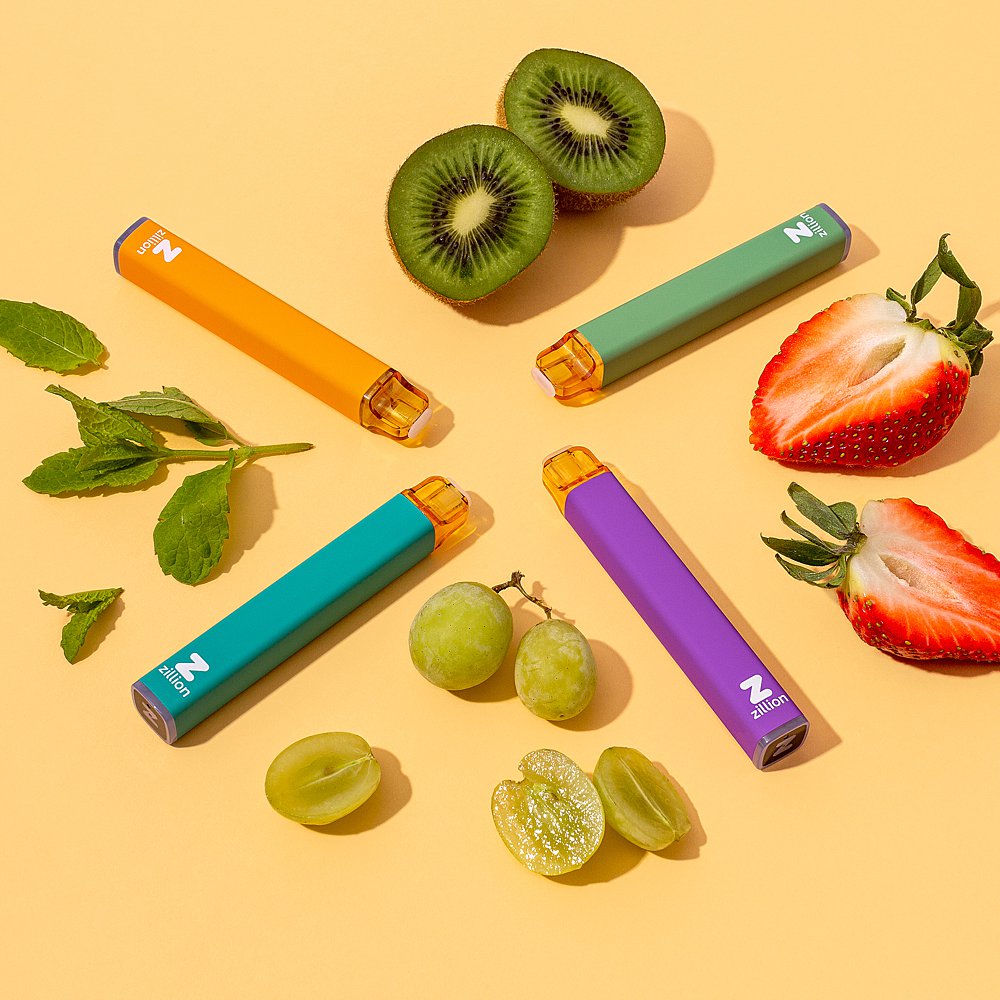 Content creation for 88vape with bright colours. Styled product stills photography by HIYA MARIANNE.