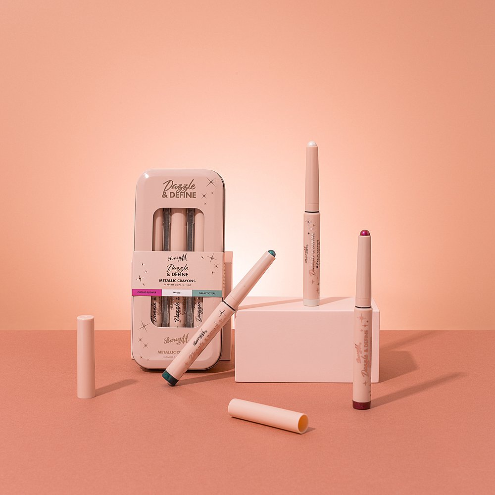 Product still life photography & content creation for Barry M Cosmetics. Beauty product photography & styling by HIYA MARIANNE.