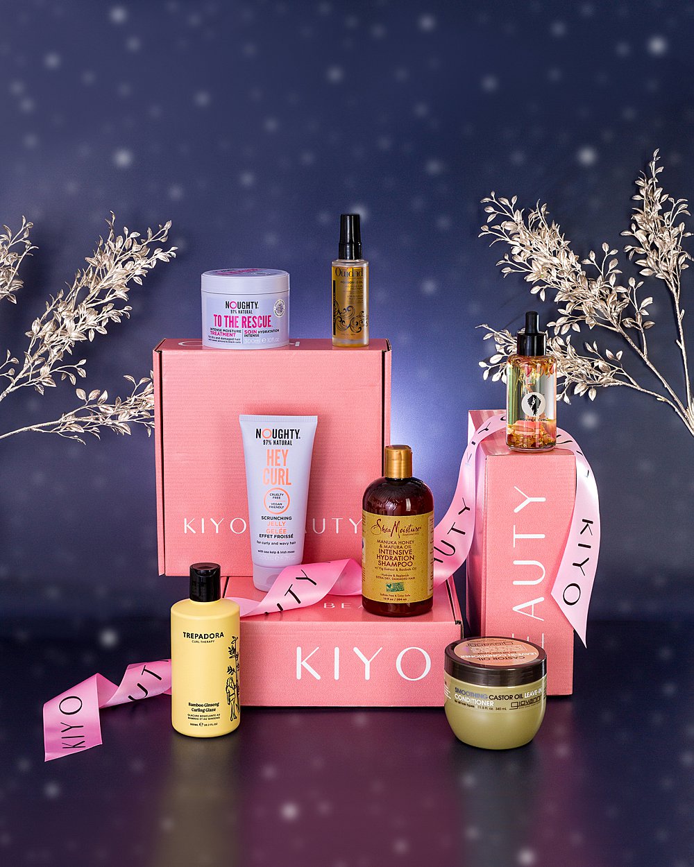 Creative still life photography & content creation for Kiyo Beauty. Product photography and styling by HIYA MARIANNE.