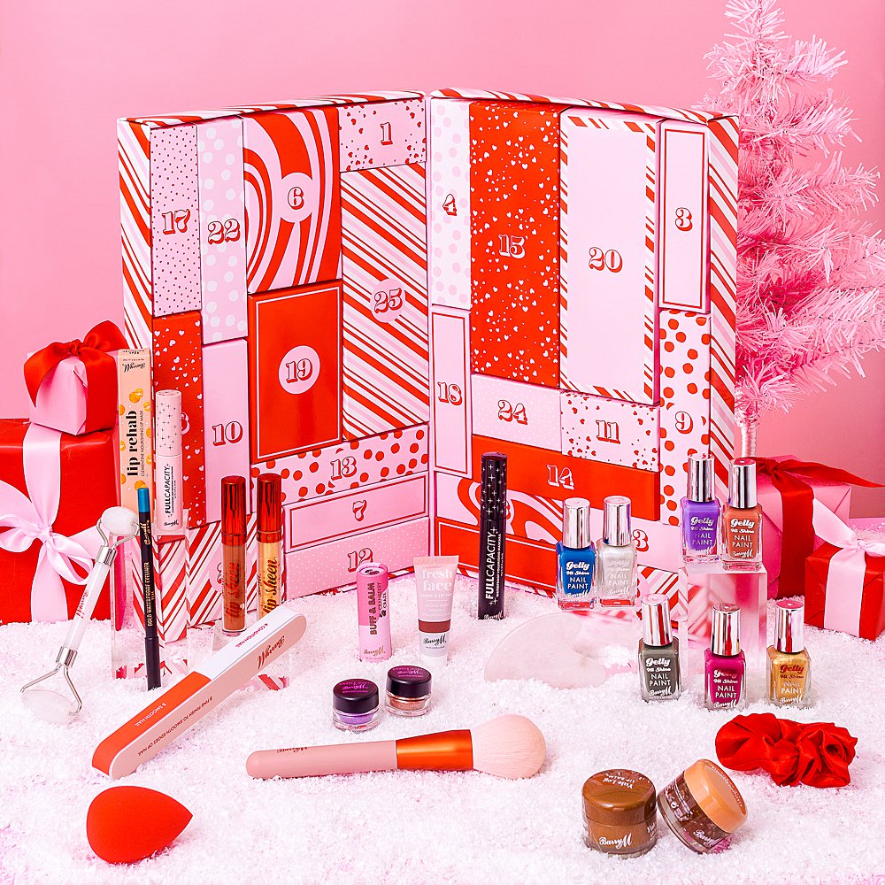 Christmas product still life photography & content creation for Barry M Cosmetics by HIYA MARIANNE.