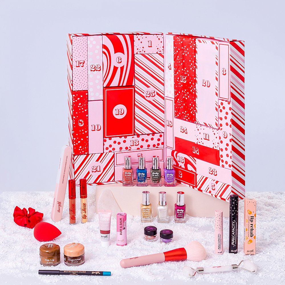 Christmas product still life photography & content creation for Barry M Cosmetics by HIYA MARIANNE.