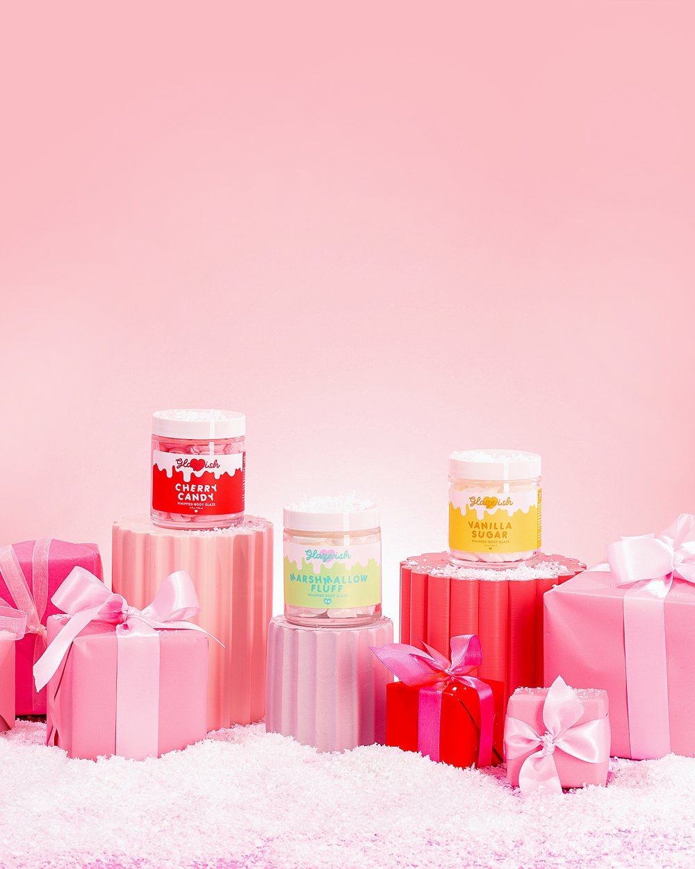 Colourful content creation and creative still life photography for Glzeish skincare. Playful product photography, art direction and styling by HIYA MARIANNE.