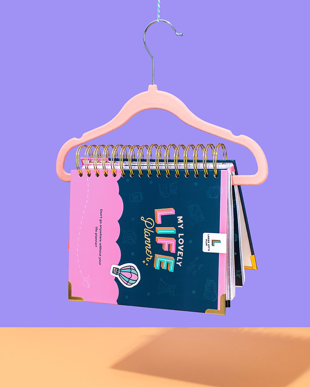 Pretty product photography for a Ladies lets launch planner launch by HIYA MARIANNE.