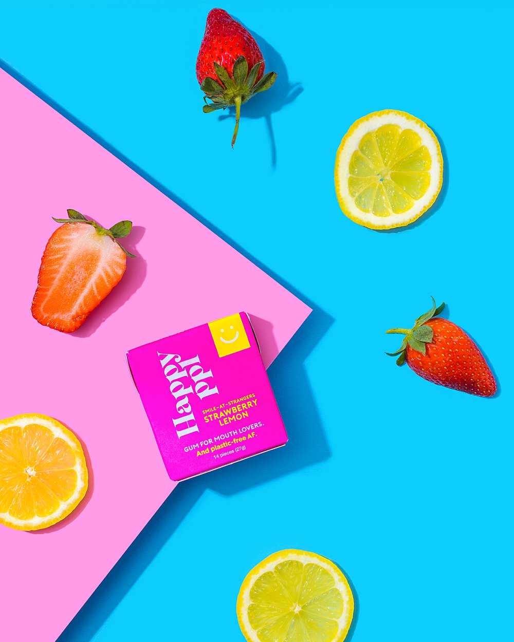 Happy Ppl: fun colourful still life and lifestyle photography for a