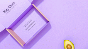 Colourful content creation for Only Curls curly hair brand. Styled still life photography and stop-motion animation by HIYA MARIANNE photo production studio.