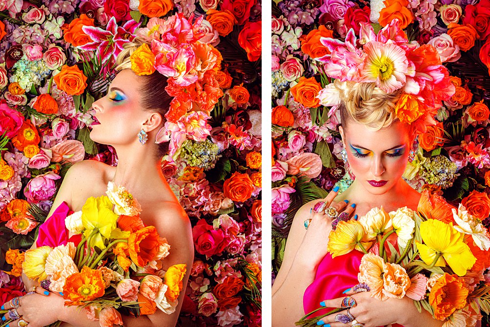 The importance of test shoots in commercial photography. Bird of Paradise shoot by HIYA MARIANNE.