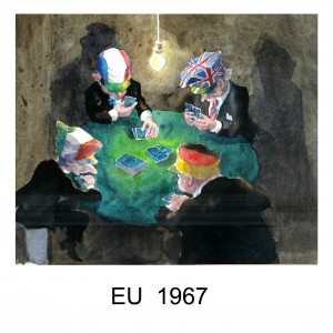 Gugge Norinder. EU bildas 1967