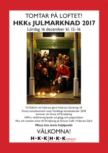 poster - julmarknad - 16 december 2017