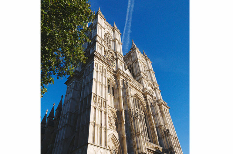 The exterior of Winchester Cathedral