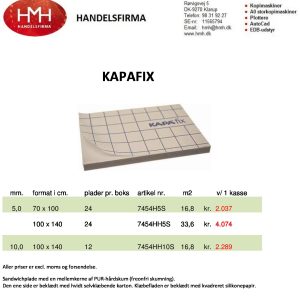KAPAFIX Skumplader