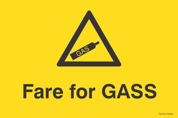 Fare for gass