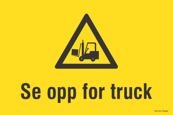 Se opp for truck