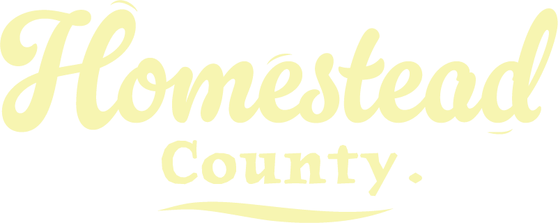 homestead county logo yellow