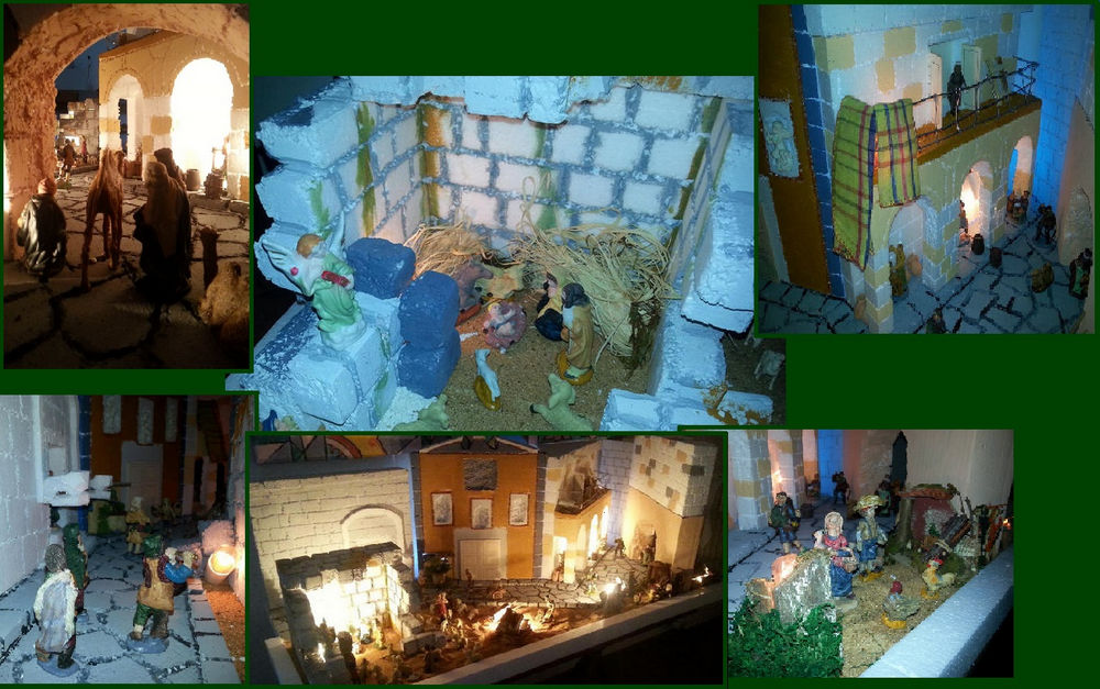 Presepe in Polistirene - Sequenza creazione finale