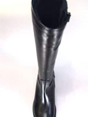 Stiefel von Viola Fonti Italy nero Lammfell