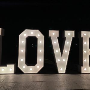 LED LOVE Letters / Leuchtbuchstaben