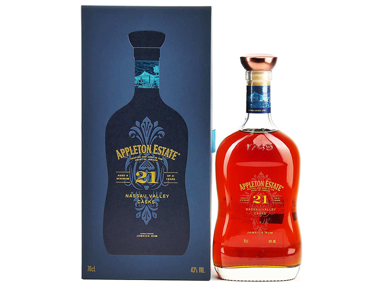 Appleton Estate Nassau Vallay 21Y 43° 70cl