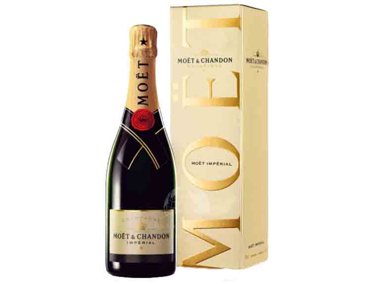 Moët & Chandon Champagne Brut Imperial 75cl + Verpakking