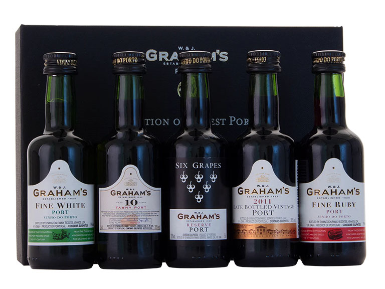 Graham's Port Selection Of Finest Port 5x5cl