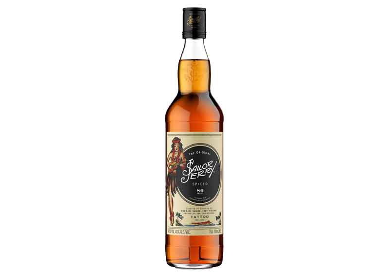 Sailor Jerry Spiced 40° 70cl