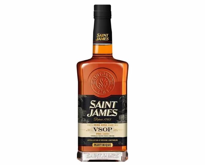 Fles Saint James VSOP agricole rum uit Martinique