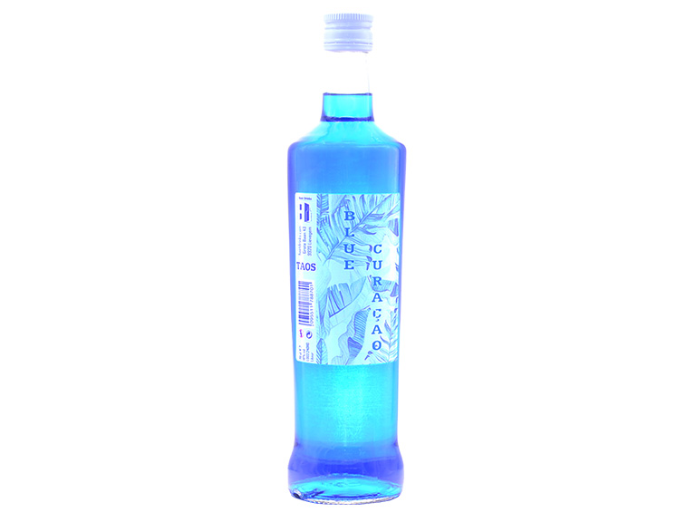 Taos Blue Curaçao 18° 70cl