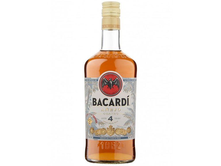 Bacardi 4 Anejo 40° 70cl