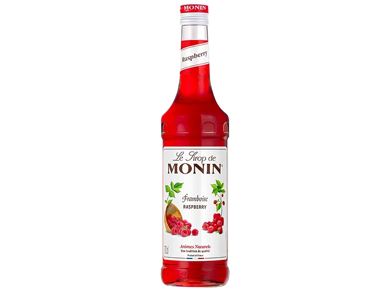 Monin Raspberry Siroop met authentieke frambozensmaak