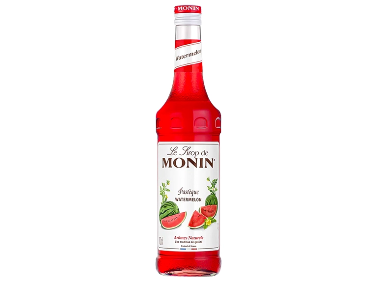 Monin Watermelon Siroop met frisse smaak van rijpe watermeloen