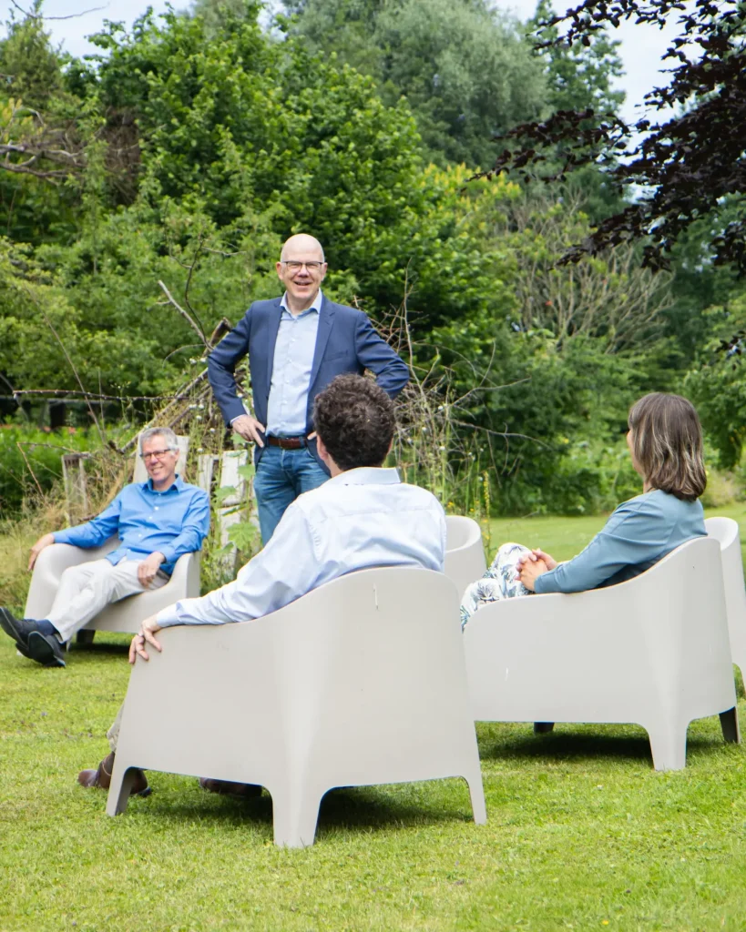 buitenactiviteiten in de tuin