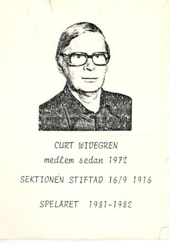 1981-82 Curt Widegren