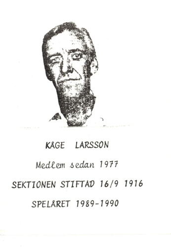 1989-90 Kåge Larsson