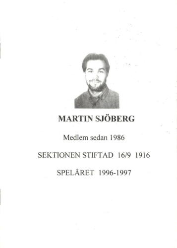 1996-97 Martin Sjöberg