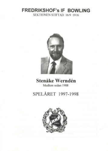 1997-98 Stenåke Werndén