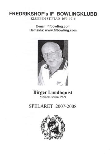 2007-08 Birger Lundhquist