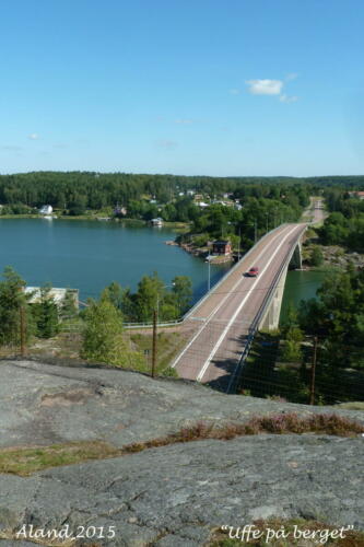 Åland 2015 Uffe på berget