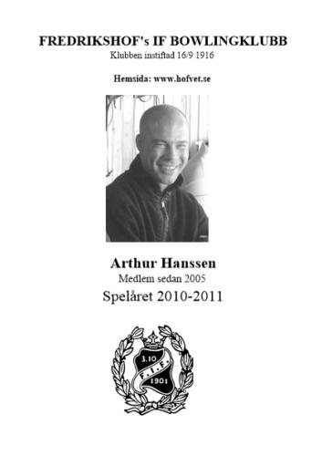 2010-11 Arthur Hanssen