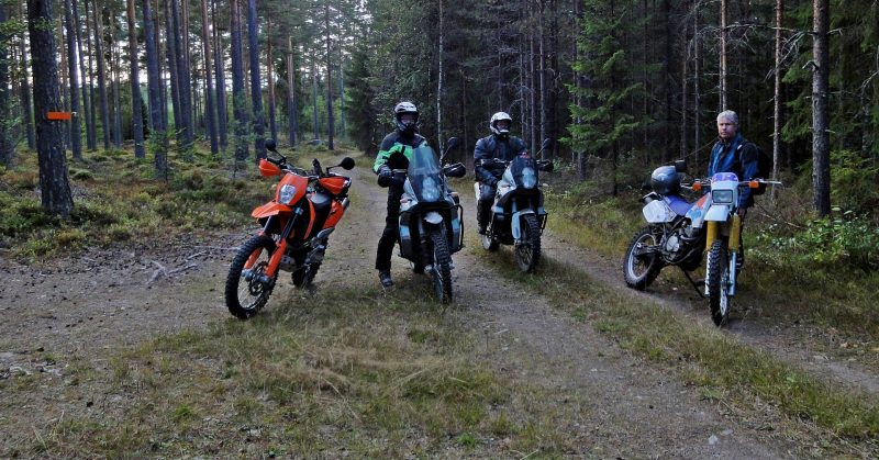 4 bilder från sommarens sista tisdagskörning.